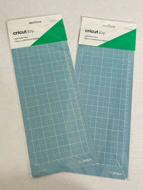 New! 2x Cricut Joy LightGrip Mat 4.5” x 12”